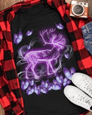 Deer magical purple Classic T-Shirt apparel-classic-tshirt-lifestyle-front-163