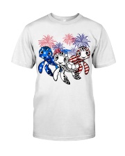 Turtle flag colors turtle lovers Classic T-Shirt front