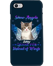 Cat Some angels choose fur instead of wings Personalized Phone Case tile