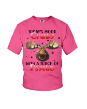 Moose Mood Cranky Gift for you Youth T-Shirt tile