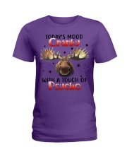 Moose Mood Cranky Gift for you Ladies T-Shirt tile