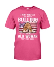 Bulldog I ain't perfect bulldog lovers Premium Fit Mens Tee tile