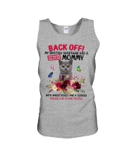 British Shorthair has a crazy mommy Gift for you Unisex Tank tile