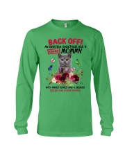 British Shorthair has a crazy mommy Gift for you Long Sleeve Tee tile