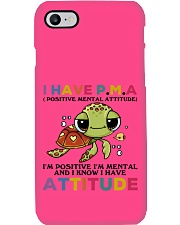 Turtle i have attitude turtle lovers Phone Case tile