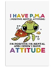 Turtle i have attitude turtle lovers Vertical Poster tile