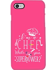 Chef what's your superpower gift for her Phone Case tile