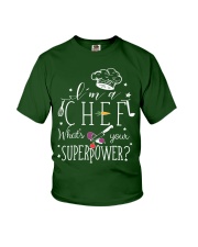 Chef what's your superpower gift for her Youth T-Shirt tile