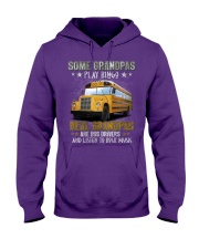 Bus driver Real grandpas Gift for you Hooded Sweatshirt tile