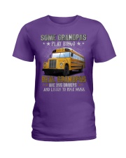 Bus driver Real grandpas Gift for you Ladies T-Shirt tile