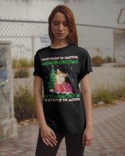 Cat Wanted To Send You Something Classic T-Shirt apparel-classic-tshirt-lifestyle-18