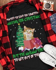 Cat Wanted To Send You Something Classic T-Shirt apparel-classic-tshirt-lifestyle-front-163