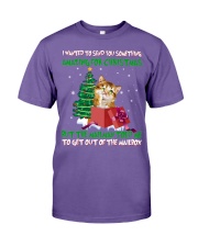Cat Wanted To Send You Something Premium Fit Mens Tee tile