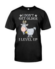 Goat i level up goat lovers Classic T-Shirt front