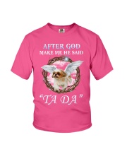 God Made Angel Shih Tzu Youth T-Shirt tile