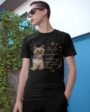 Yorkshire terrier angels with paws personalized Classic T-Shirt apparel-classic-tshirt-lifestyle-17