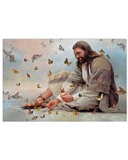 God surrounded by Butterfly angels Gift for you Horizontal Poster tile
