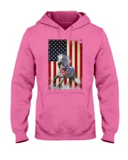 Horse smile flag horse lovers Hooded Sweatshirt tile