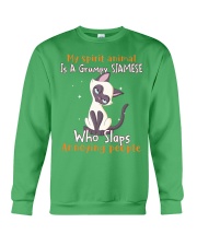 Siamese annoying people cat lovers Crewneck Sweatshirt tile