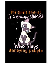 Siamese annoying people cat lovers Vertical Poster tile