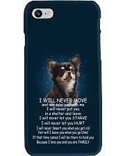 Chihuahua you are family dog mom Phone Case tile