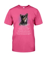 Chihuahua you are family dog mom Premium Fit Mens Tee tile