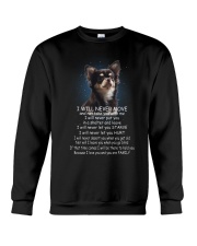 Chihuahua you are family dog mom Crewneck Sweatshirt front