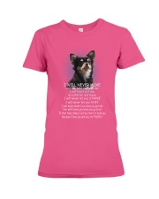 Chihuahua you are family dog mom Premium Fit Ladies Tee tile