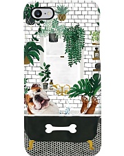 Bulldog bath tub dog lover Phone Case tile