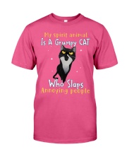 Cat annoying people cat lovers cat moms Premium Fit Mens Tee tile