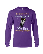 Cat annoying people cat lovers cat moms Long Sleeve Tee tile