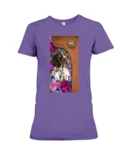 GSP magical dog mom Premium Fit Ladies Tee tile
