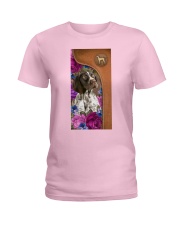 GSP magical dog mom Ladies T-Shirt tile