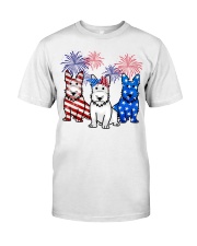 Scottish Terrier flag colors Classic T-Shirt front