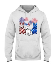 Scottish Terrier flag colors Hooded Sweatshirt tile