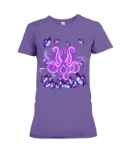 Octopus magical purple octopus lovers Premium Fit Ladies Tee tile