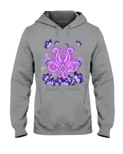Octopus magical purple octopus lovers Hooded Sweatshirt tile
