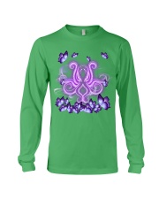 Octopus magical purple octopus lovers Long Sleeve Tee tile