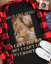 God is like oxygen Gift for you Classic T-Shirt apparel-classic-tshirt-lifestyle-front-163