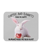 Rabbit And Coffee make me happy Gift for you Mousepad tile