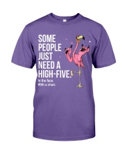 Flamingo high-five Premium Fit Mens Tee tile