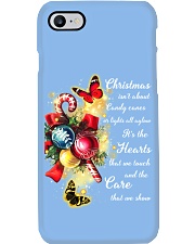 Butterfly candy cane gift for butterfly lovers Phone Case tile