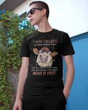 Cow thought about it first cow lovers Classic T-Shirt apparel-classic-tshirt-lifestyle-17