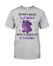 Elephant Mood Cranky Gift for you Classic T-Shirt front