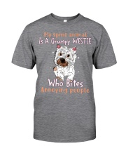West highland terrier annoying people Classic T-Shirt front