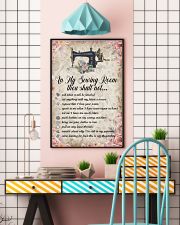 In my sewing room Gift for you 24x36 Poster lifestyle-poster-6