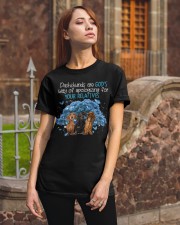 Dachshund are God's way of apologing Gift for you Classic T-Shirt apparel-classic-tshirt-lifestyle-06