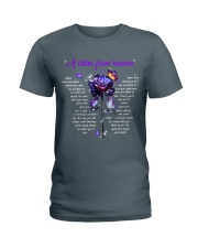 Butterfly a letter from heaven insects bugs lover Ladies T-Shirt tile