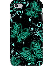 Butterfly green pattern insects bugs lover Phone Case i-phone-8-case