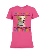 Chihuahua i have attitude chihuahua lovers Premium Fit Ladies Tee tile